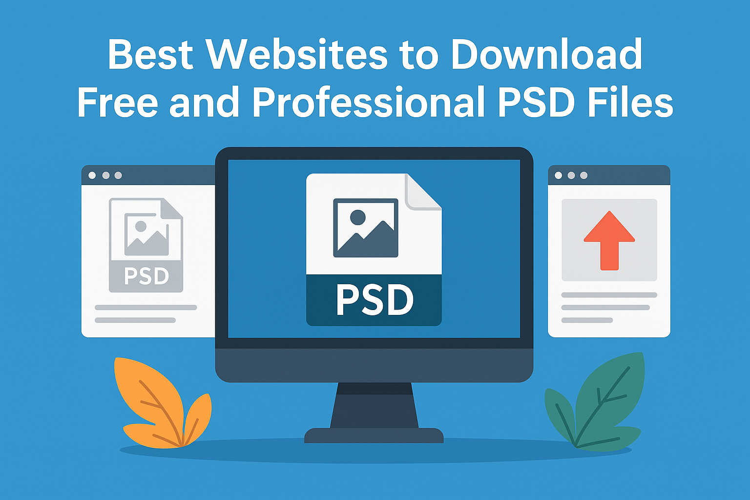 Best Websites to Download Free and Professional PSD Files